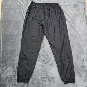 Vintage Logo Athletic Track Pants Mens XL Zip Cuff Nylon